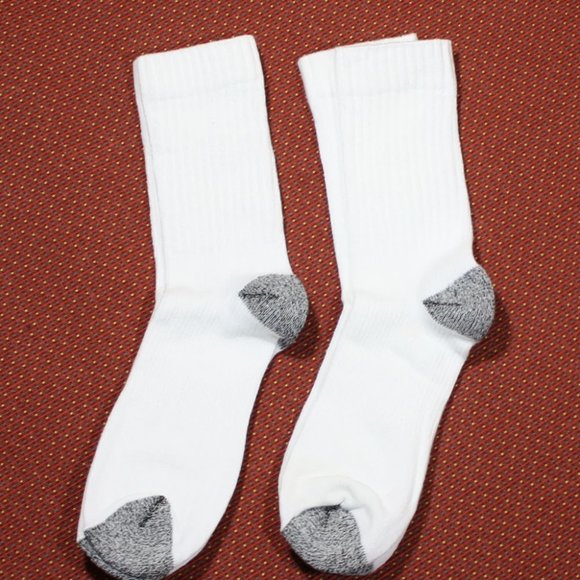 NWT CoolRider Performance Socks  2 pair per pack White/Grey Extreme Performance - Picture 3 of 4